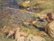 John Singer Sargent A Man Fishing oil painting picture wholesale